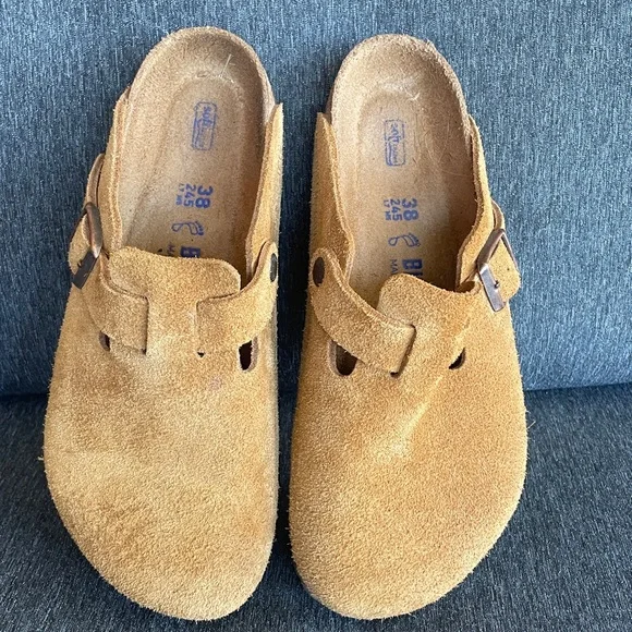Birkenstock Boston in Mink suede 38 / 7-7,5 - Picture 3 of 16
